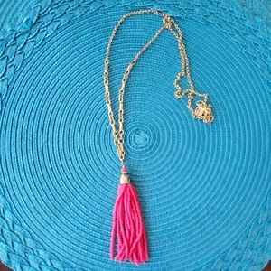 Lilly pulitzer long necklace. Costume jewelry